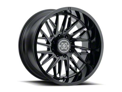 Method Race Wheels MR801 Gloss Black Milled 8-Lug Wheel; 22x12; -40mm Offset (17-22 F-250 Super Duty)