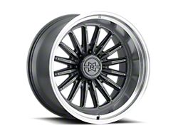 Method Race Wheels MR803 Gloss Titanium with Machined Lip 8-Lug Wheel; 22x12; -40mm Offset (17-22 F-250 Super Duty)