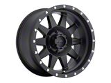 Method Race Wheels MR301 The Standard Matte Black 6-Lug Wheel; 17x9; -12mm Offset (99-06 Sierra 1500)
