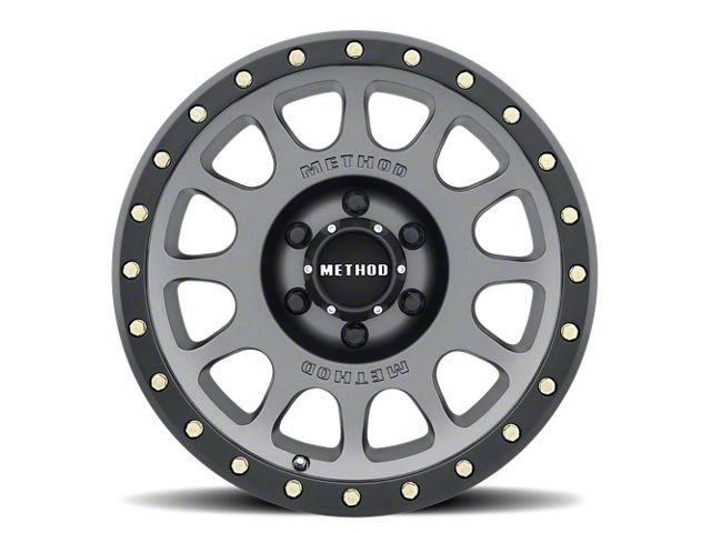 Method Race Wheels Ranger MR305 NV Titanium with Matte Black Lip 6-Lug ...
