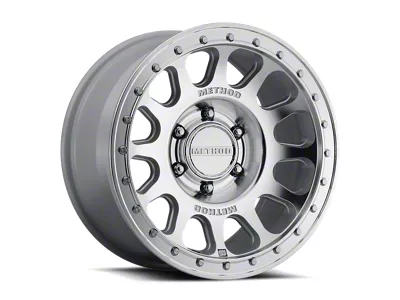 Method Race Wheels MR709 HD Bead Grip Machined 6-Lug Wheel; 17x8.5; 25mm Offset (19-23 Ranger)
