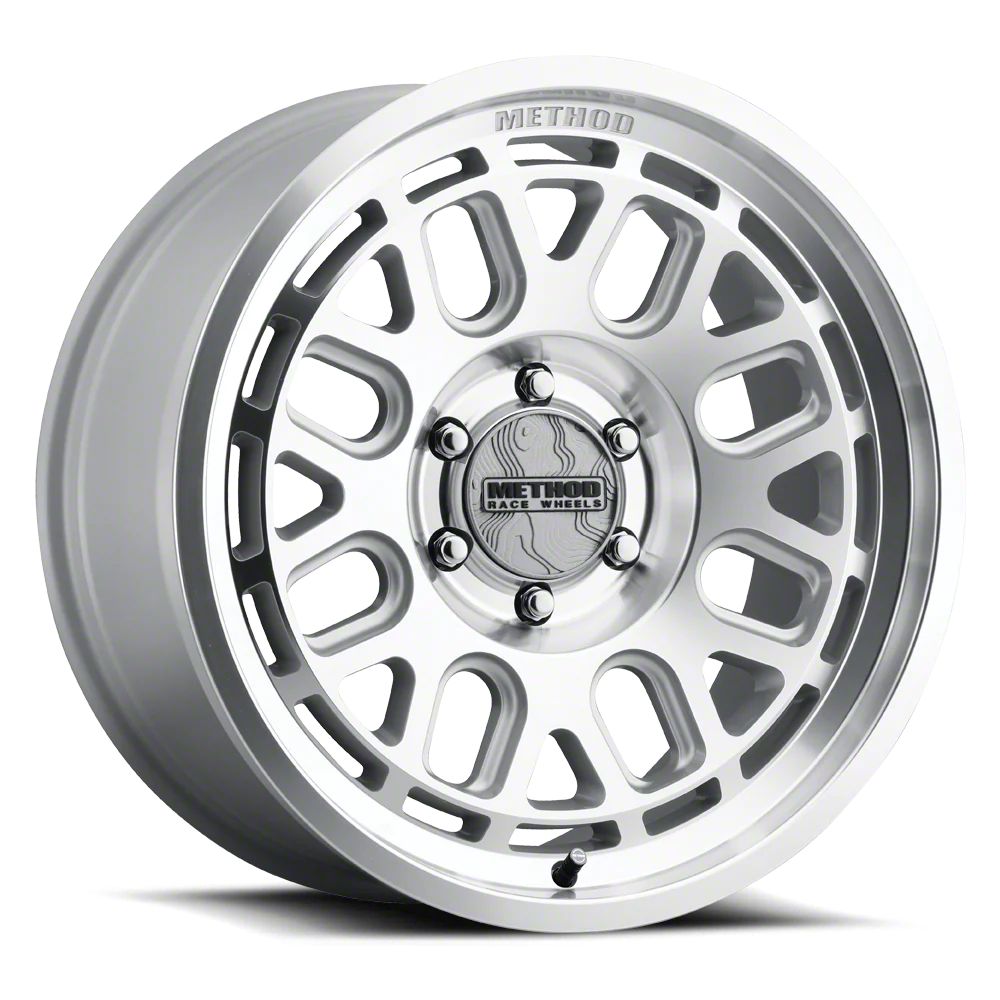 Method Race Wheels Silverado 1500 MR321 Machined Clear Coat 6-Lug