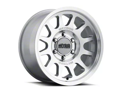 Method Race Wheels MR703 Bead Grip Machined Clear Coat 6-Lug Wheel; 17x8.5; 35mm Offset (19-25 Silverado 1500)