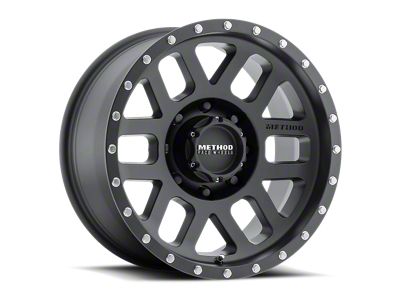Method Race Wheels MR306 Mesh Matte Black 8-Lug Wheel; 18x9; 18mm Offset (11-16 F-350 Super Duty SRW)