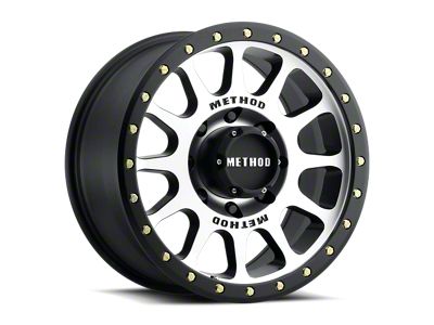 Method Race Wheels MR305 NV Matte Black Machined 8-Lug Wheel; 18x9; 18mm Offset (11-16 F-250 Super Duty)