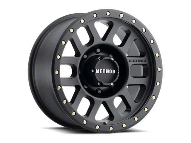 Method Race Wheels MR309 Grid Matte Black 8-Lug Wheel; 18x9; 18mm Offset (11-16 F-250 Super Duty)