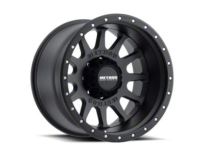 Method Race Wheels MR605 NV Matte Black 8-Lug Wheel; 20x12; -52mm Offset (11-16 F-250 Super Duty)