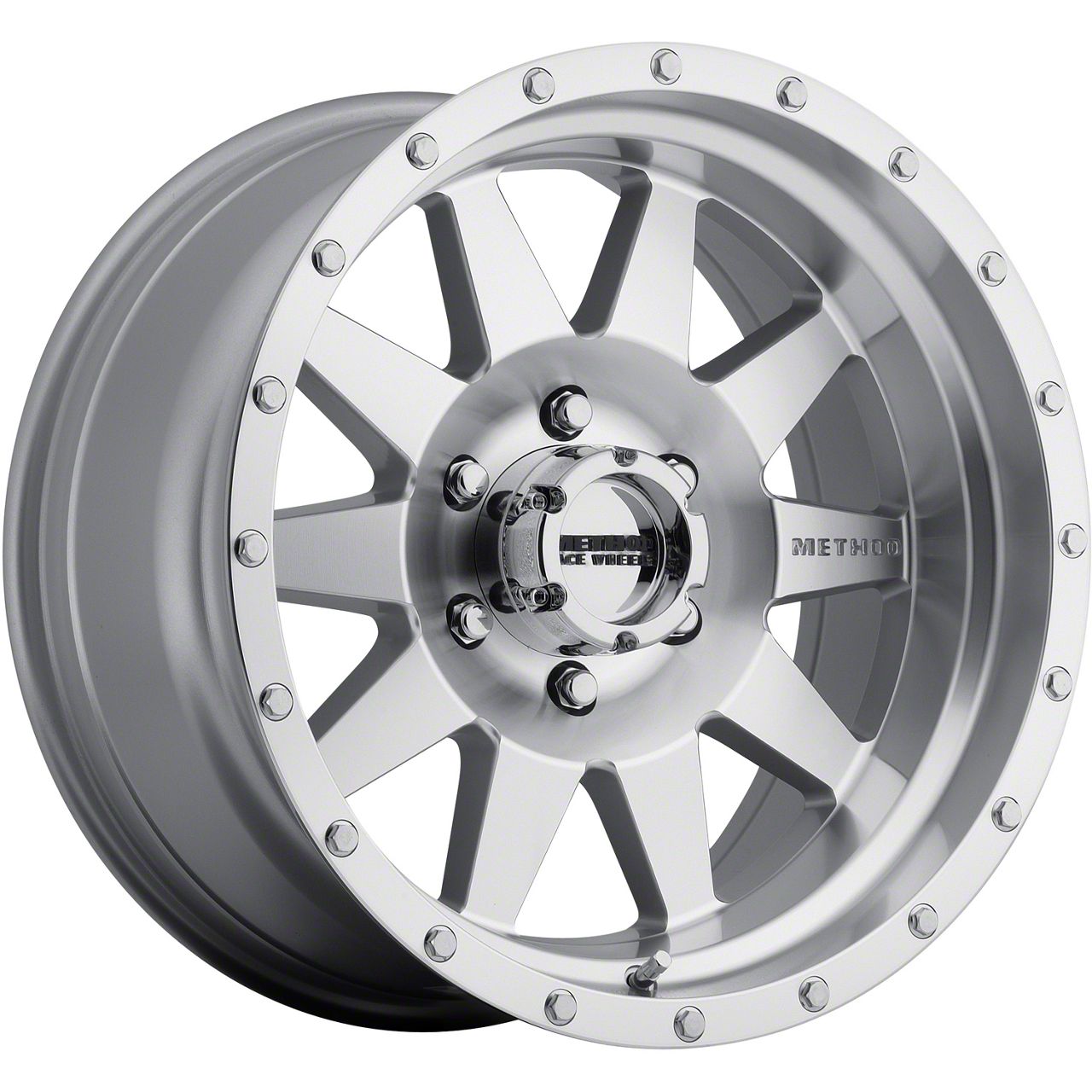 Method Race Wheels MR301 The Standard Machined 6-Lug Wheel; 18×9; 18mm Offset (21-24 F-150)