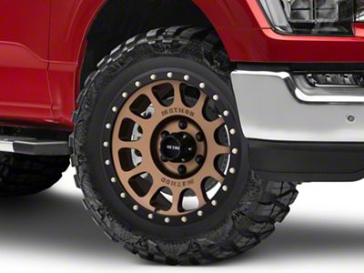 Method Race Wheels MR305 NV Bronze 6-Lug Wheel; 20x9; 18mm Offset (21-24 F-150)