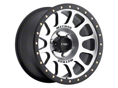 Method Race Wheels MR305 NV Matte Black Machined 6-Lug Wheel; 18x9; 18mm Offset (21-25 F-150)
