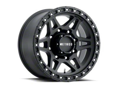 Method Race Wheels MR312 Matte Black 8-Lug Wheel; 18x9; 18mm Offset (23-25 F-250 Super Duty)