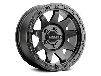 Method Race Wheels MR317 Matte Black 8-Lug Wheel; 17x8.5; 0mm Offset (23-25 F-250 Super Duty)
