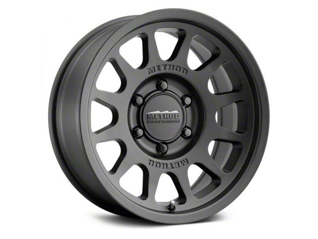 Method Race Wheels MR703 Bead Grip Matte Black 8-Lug Wheel; 17x8.5; 0mm Offset (23-24 F-250 Super Duty)