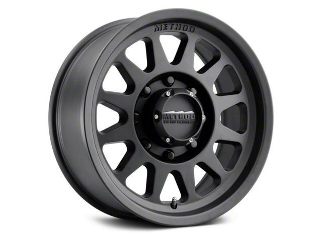 Method Race Wheels MR704 HD Bead Grip Matte Black 8-Lug Wheel; 17x9; 18mm Offset (23-24 F-250 Super Duty)