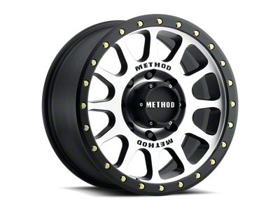 Method Race Wheels MR305 NV Matte Black Machined 8-Lug Wheel; 18x9; 18mm Offset (23-24 F-350 Super Duty SRW)