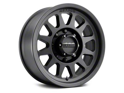 Method Race Wheels MR704 HD Bead Grip Matte Black 8-Lug Wheel; 17x9; 18mm Offset (23-24 F-350 Super Duty SRW)