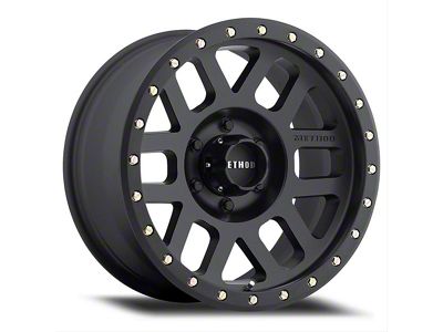 Method Race Wheels MR309 Grid Matte Black 6-Lug Wheel; 18x9; 18mm Offset (2024 Ranger)