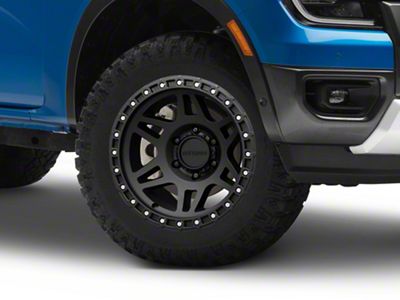 Method Race Wheels MR312 Matte Black 6-Lug Wheel; 18x9; 18mm Offset (24-25 Ranger)