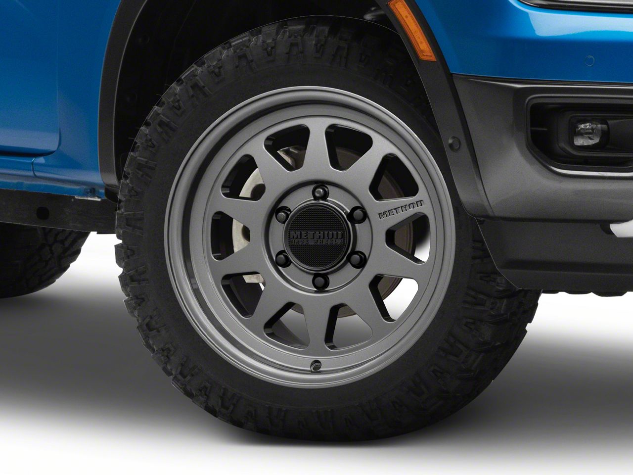 Method Race Wheels Ranger MR316 Gloss Titanium 6-Lug Wheel; 20x9; 18mm ...