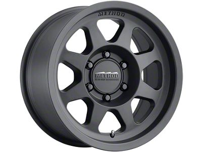 Method Race Wheels MR701 Matte Black 6-Lug Wheel; 16x8; 0mm Offset (2024 Ranger)