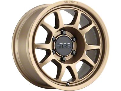 Method Race Wheels MR702 Bead Grip Bronze 6-Lug Wheel; 17x8.5; 0mm Offset (2024 Ranger)