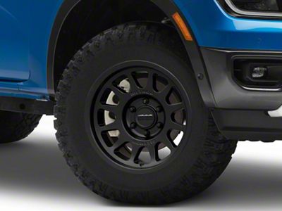 Method Race Wheels MR703 Bead Grip Matte Black 6-Lug Wheel; 17x9; -12mm Offset (24-25 Ranger)