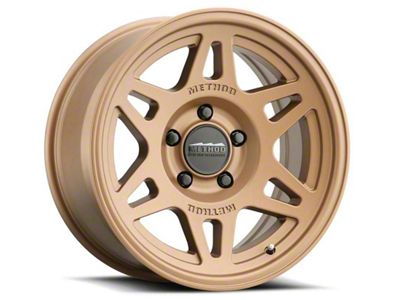 Method Race Wheels MR706 Bead Grip Bronze 6-Lug Wheel; 17x8.5; 0mm Offset (2024 Ranger)