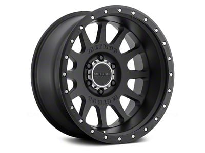 Method Race Wheels MR605 NV Matte Black 8-Lug Wheel; 20x10; -24mm Offset (94-02 RAM 2500)