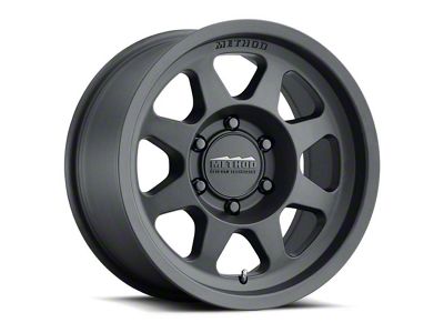 Method Race Wheels MR701 Bead Grip Matte Black 8-Lug Wheel; 17x9; -12mm Offset (94-02 RAM 3500 SRW)