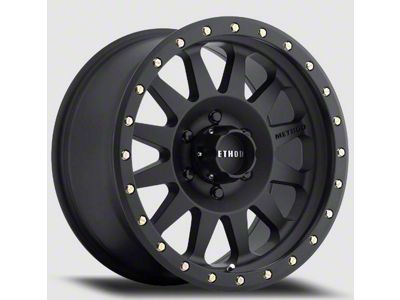 Method Race Wheels MR304 Double Standard Matte Black 8-Lug Wheel; 20x10; -18mm Offset (99-07 F-250 Super Duty)