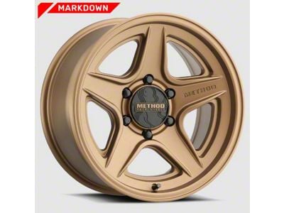 Method Race Wheels MR319 Bronze 8-Lug Wheel; 17x8.5; 0mm Offset (99-07 F-250 Super Duty)