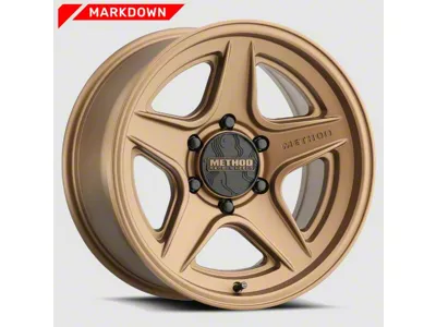 Method Race Wheels MR319 Bronze 8-Lug Wheel; 18x9; 18mm Offset (99-07 F-250 Super Duty)
