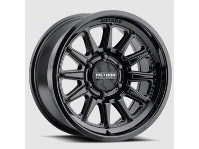 Method Race Wheels MR323 Gloss Black 8-Lug Wheel; 18x9; 12mm Offset (99-07 F-250 Super Duty)