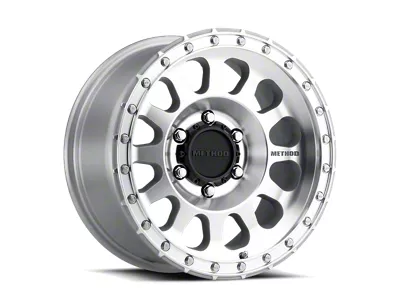 Method Race Wheels MR315 Machined 6-Lug Wheel; 20x9; 18mm Offset (99-06 Sierra 1500)
