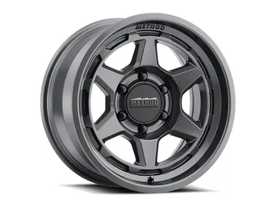 Method Race Wheels MR708 Bead Grip Gloss Titanium 6-Lug Wheel; 17x8.5; 0mm Offset (99-06 Sierra 1500)