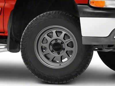 Method Race Wheels MR316 Gloss Titanium 6-Lug Wheel; 17x8.5; 0mm Offset (99-06 Silverado 1500)