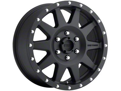 Method Race Wheels MR301 The Standard Matte Black 6-Lug Wheel; 17x8.5; 0mm Offset (23-26 Canyon)