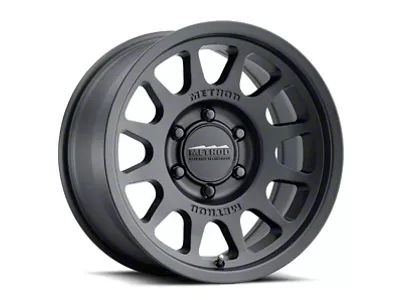 Method Race Wheels MR703 Bead Grip HD Matte Black 6-Lug Wheel; 18x9; 40mm Offset (23-25 Canyon)