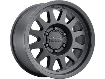 Method Race Wheels MR704 Matte Black 6-Lug Wheel; 17x8.5; 0mm Offset (23-25 Canyon)