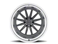 Method Race Wheels MR803 Gloss Titanium with Machined Lip 6-Lug Wheel; 22x12; -40mm Offset (23-25 Canyon)