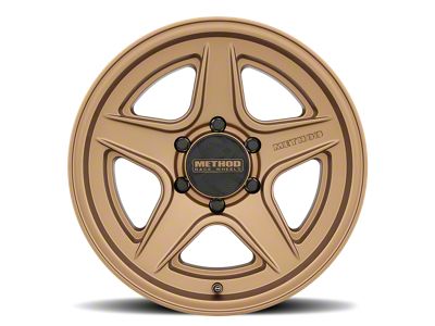 Method Race Wheels MR319 Bronze 5-Lug Wheel; 17x8.5; 0mm Offset (15-22 Colorado)
