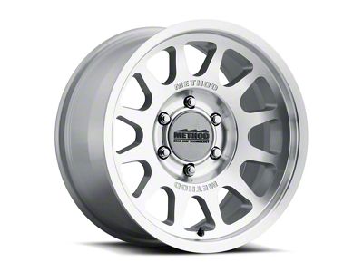 Method Race Wheels MR703 Bead Grip Machined 6-Lug Wheel; 17x8.5; 0mm Offset (23-25 Colorado)