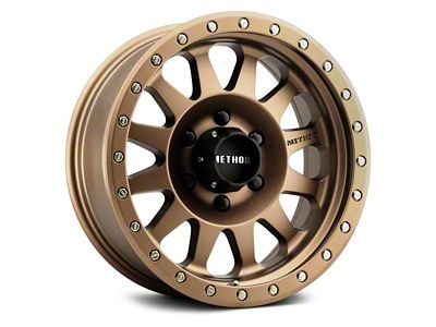 Method Race Wheels MR304 Double Standard Bronze 5-Lug Wheel; 17x8.5; 0mm Offset (05-11 Dakota)