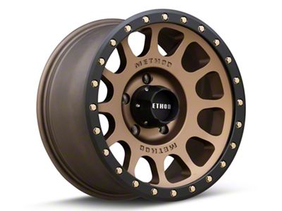 Method Race Wheels MR305 NV Bronze 5-Lug Wheel; 17x8.5; 0mm Offset (05-11 Dakota)