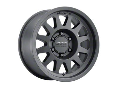Method Race Wheels MR704 Bead Grip Matte Black 5-Lug Wheel; 17x8.5; 0mm Offset (05-11 Dakota)