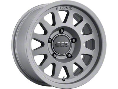 Method Race Wheels MR704 Bead Grip Titanium 5-Lug Wheel; 17x8.5; 0mm Offset (05-11 Dakota)