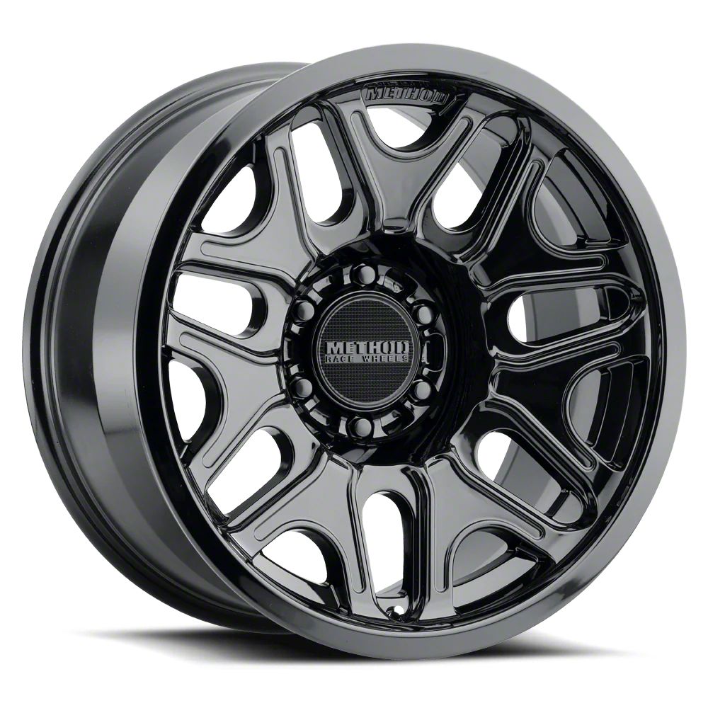 Method Race Wheels F-150 MR322 Gloss Black 6-Lug Wheel; 17x8.5