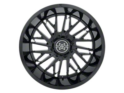 Method Race Wheels MR801 Gloss Black Milled 8-Lug Wheel; 22x12; -40mm Offset (23-25 F-250 Super Duty)