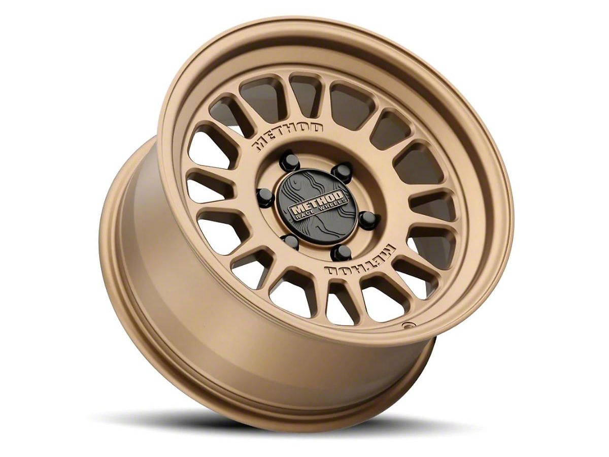 Method Race Wheels F-350 Super Duty MR318 Bronze 8-Lug Wheel; 17x8 