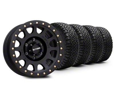 18x9 Method Race Wheels MR305 & 35in BF Goodrich All-Terrain T/A KO Tire Package (19-25 RAM 1500)